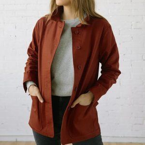 Tradlands The Beverly Chore Coat Sepia